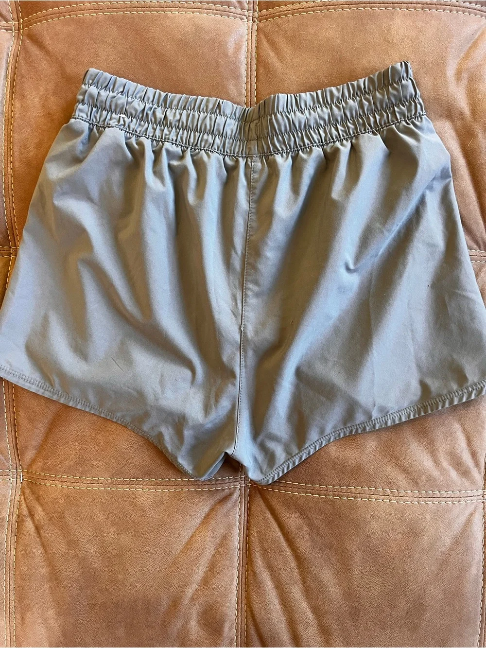 Nike Gray Kids Dry-Fit Elastic Waist Athletic Shorts